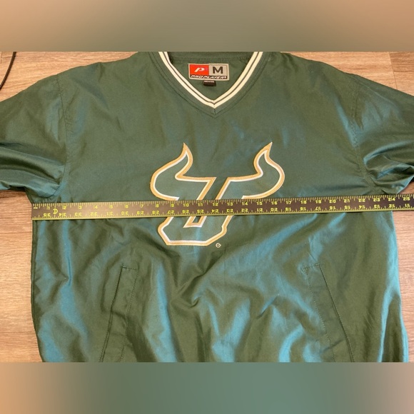 Vtg Pro Player USF BULLS University South Florida Scout Jacket Pullover Medium - Picture 8 of 10